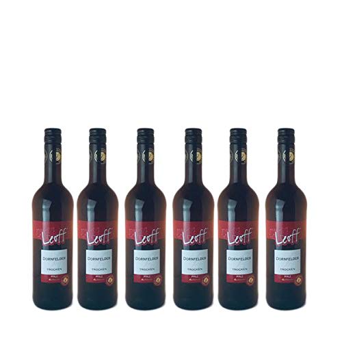 Rotwein Pfalz Dornfelder Leoff trocken (6 x 0,75L) von Weinkellerei Hechtsheim GmbH