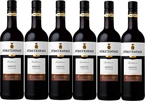 Weinkellerei Hohenlohe Fürstenfass "DUNKELGRAF" Merlot QW trocken - Holzfass von Weinkellerei Hohenlohe