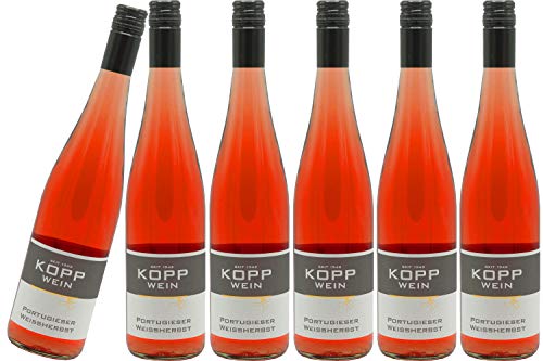6 Flaschen 2023er Portugieser Rosè lieblich Deutscher Qualitätswein 0,75l, direkt vom Erzeuger: Weingut Kopp in Ranschbach 6 Flaschen 2023er Portugieser Rosè lieblich Deutscher Qualitätswein 0,75l, direkt vom Erzeuger: Weingut Kopp in Ranschbach von Weinkellerei Kopp