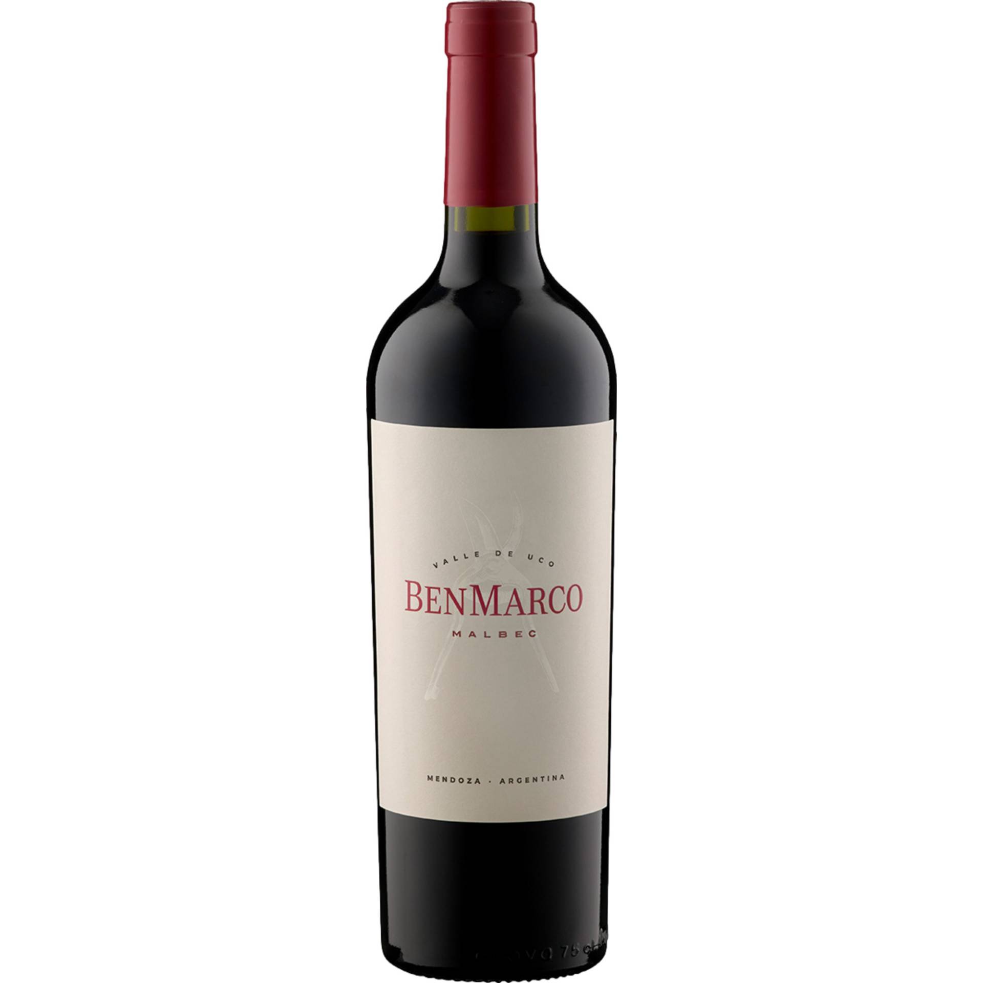 Benmarco Malbec, Valle de Uco, Mendoza, Mendoza, 2020, Rotwein von Weinkontor Freund GmbH, D- 33829 Borgholzhausen