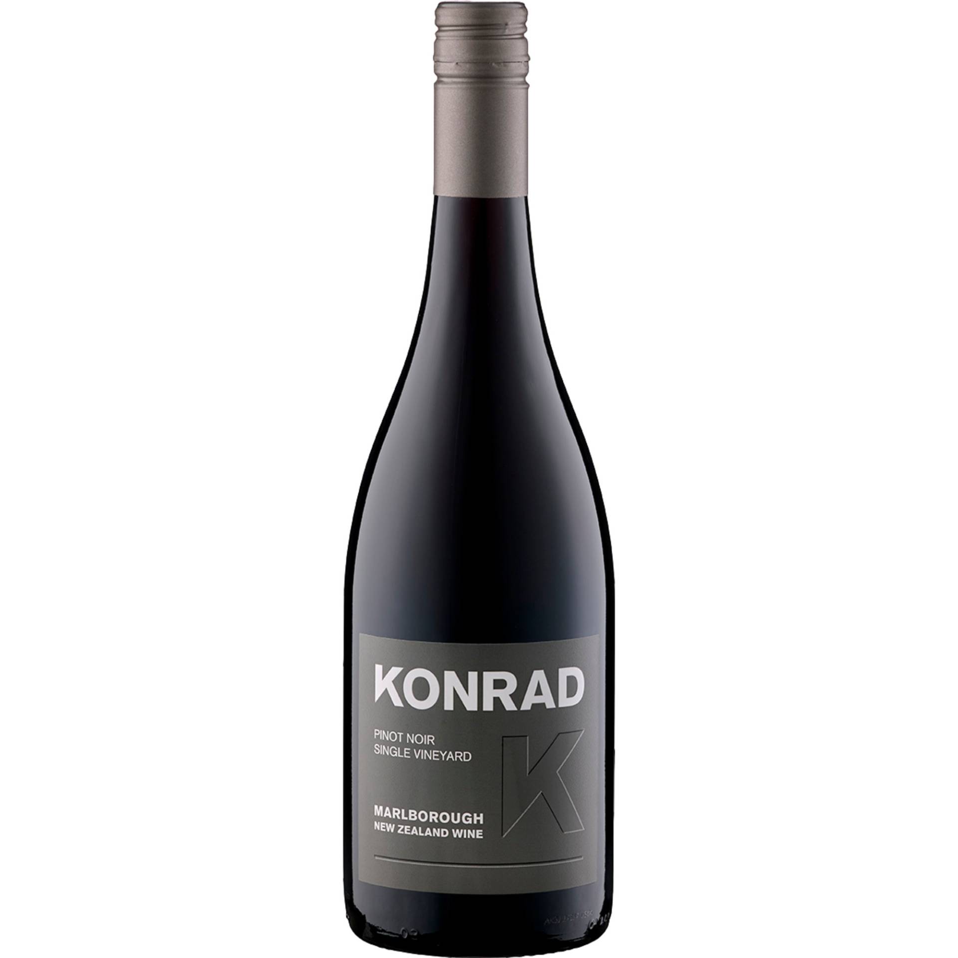 Konrad Pinot Noir, Marlborough, Marlborough, 2017, Rotwein von Weinkontor Freund GmbH, D- 33829 Borgholzhausen