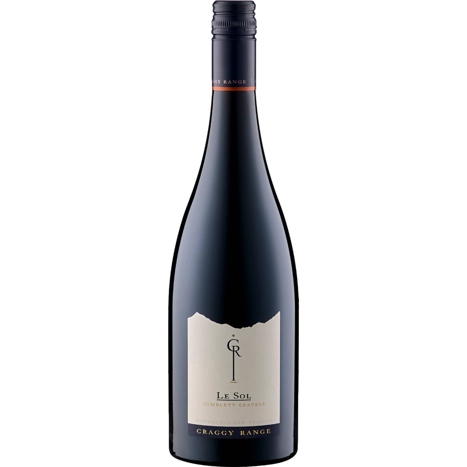 Le Sol Syrah, Gimblett Gravels, Hawkes Bay, Hawke's Bay, 2018, Rotwein von Weinkontor Freund GmbH, D- 33829 Borgholzhausen