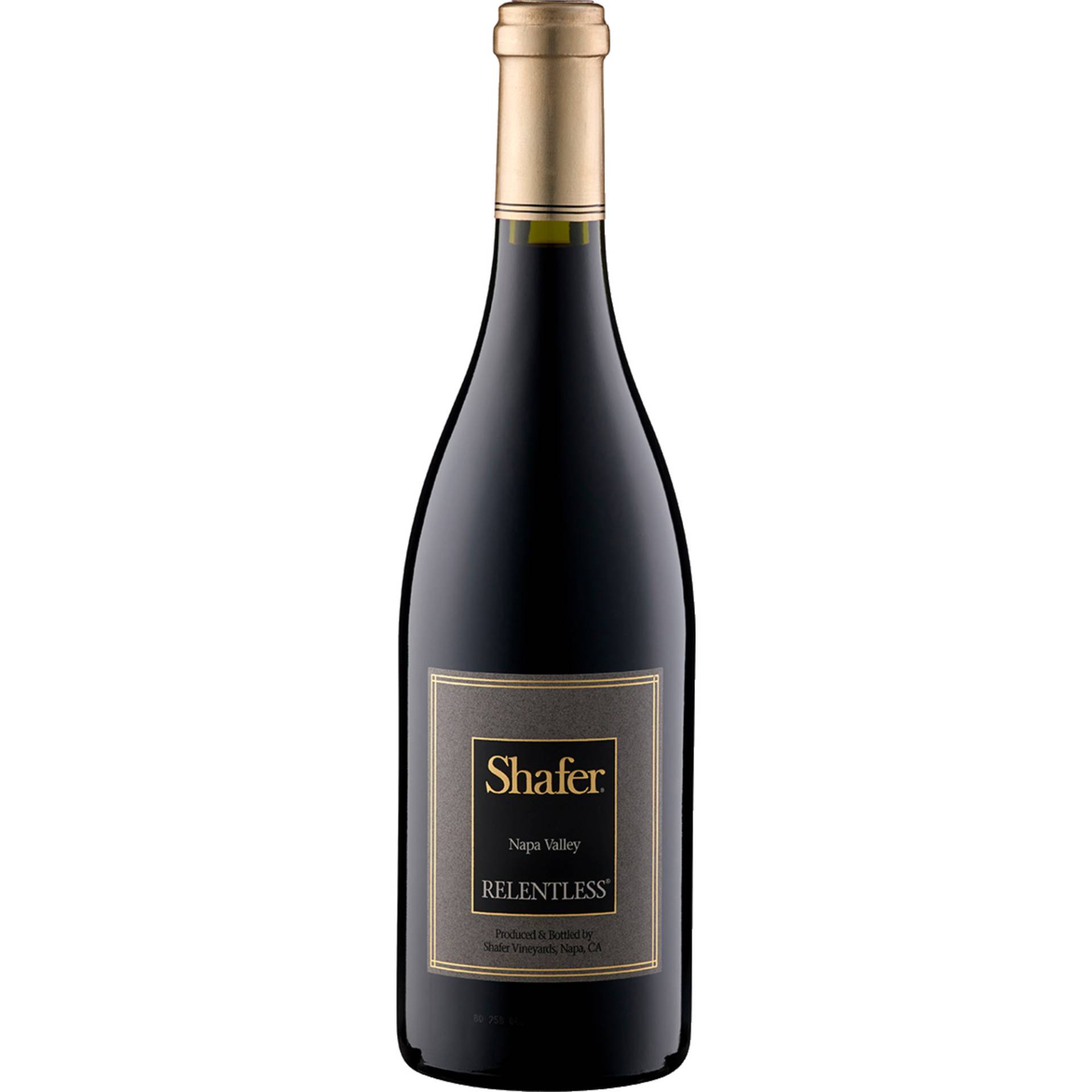 Shafer Relentless, California, Kalifornien, 2018, Rotwein von Weinkontor Freund GmbH, D- 33829 Borgholzhausen