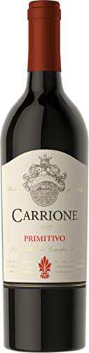 Primitivo CARRIONE - Rotwein - 1 x 0.75 Liter von Weinkontor-Nordsee