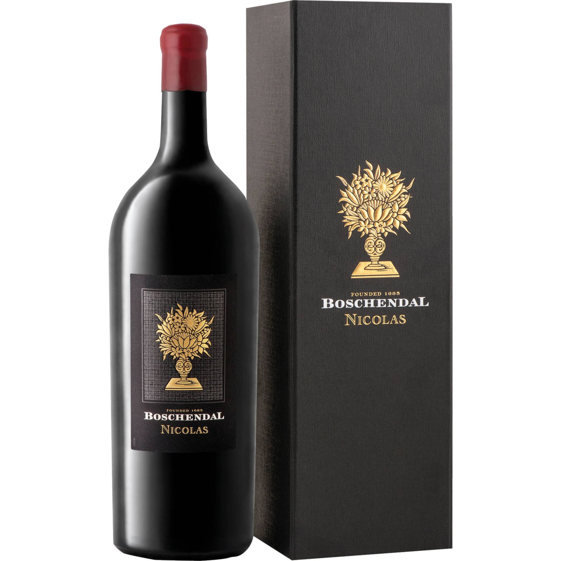Nicolas Cuvée Red, WO Western Cape, in Geschenkverpackung, Magnum, Western Cape, 2021, Rotwein Nicolas Cuvée Red, WO Western Cape, in Geschenkverpackung, Magnum, Western Cape, 2021, Rotwein von Weinland Ariane Abayan GmbH, -20251 Hamburg, Deutschland