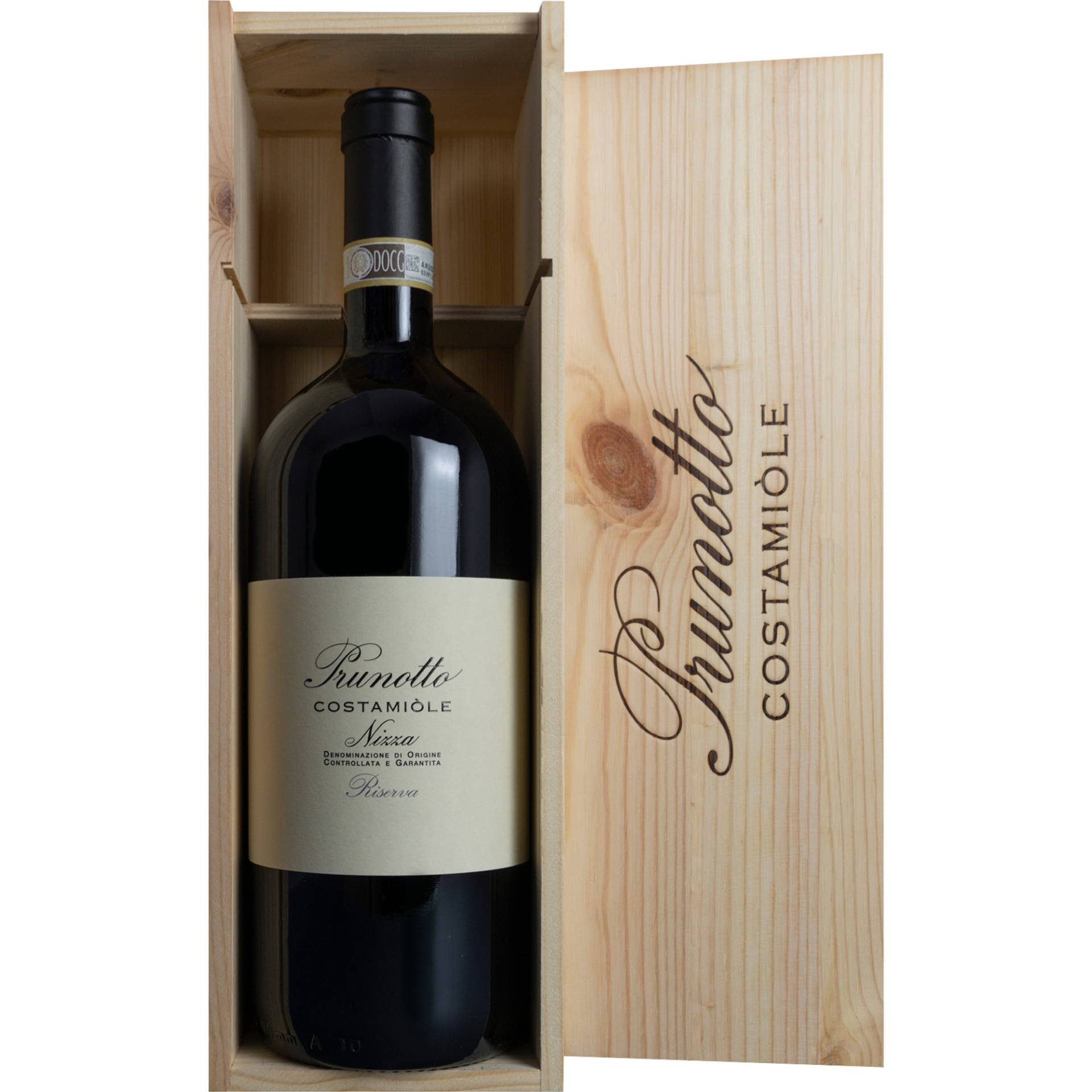 Prunotto Costamiole Riserva, Nizza DOCG 1,5 L Holzkiste, Piemont, 2005, Rotwein Prunotto Costamiole Riserva, Nizza DOCG 1,5 L Holzkiste, Piemont, 2005, Rotwein von Weinland Ariane Abayan GmbH, -20251 Hamburg
