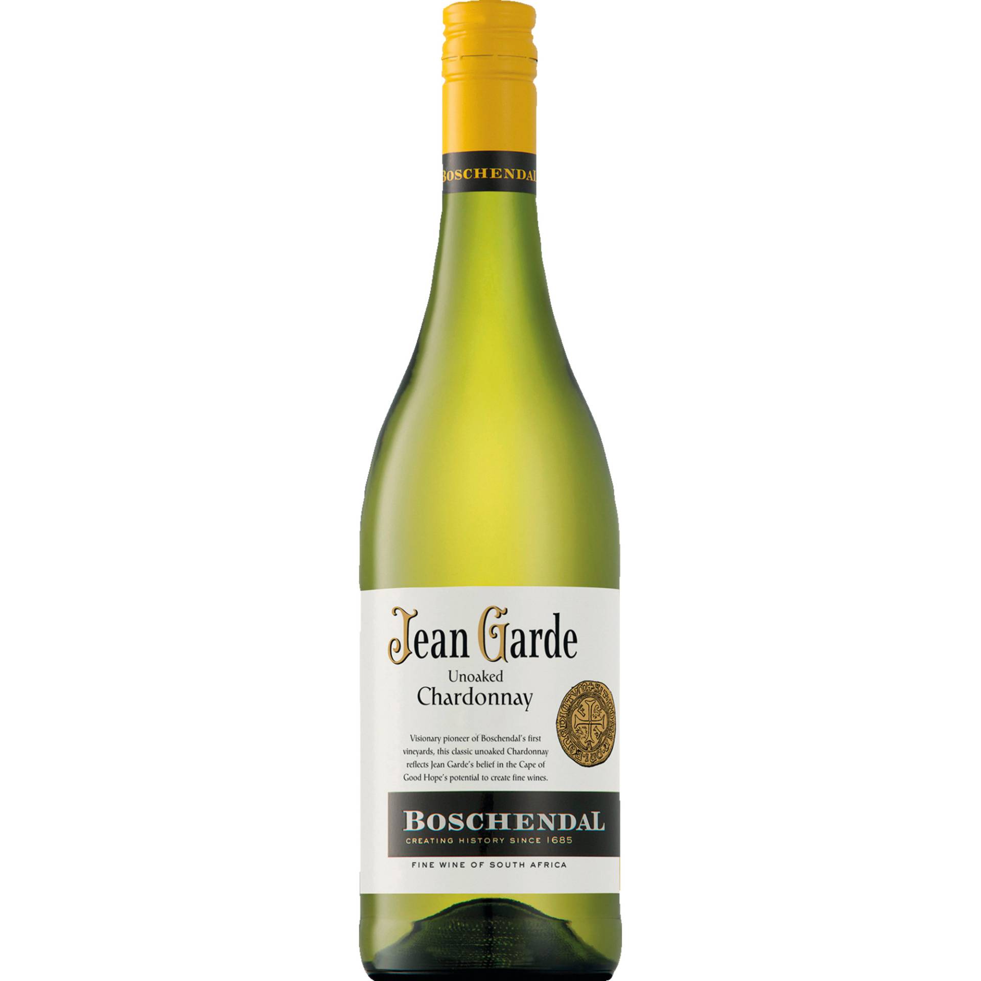 Jean Garde Unoaked Chardonnay, Franschhoek, Western Cape, 2021, Weißwein von Weinland Ariane Abayan GmbH,20251,Hamburg,Deutschland