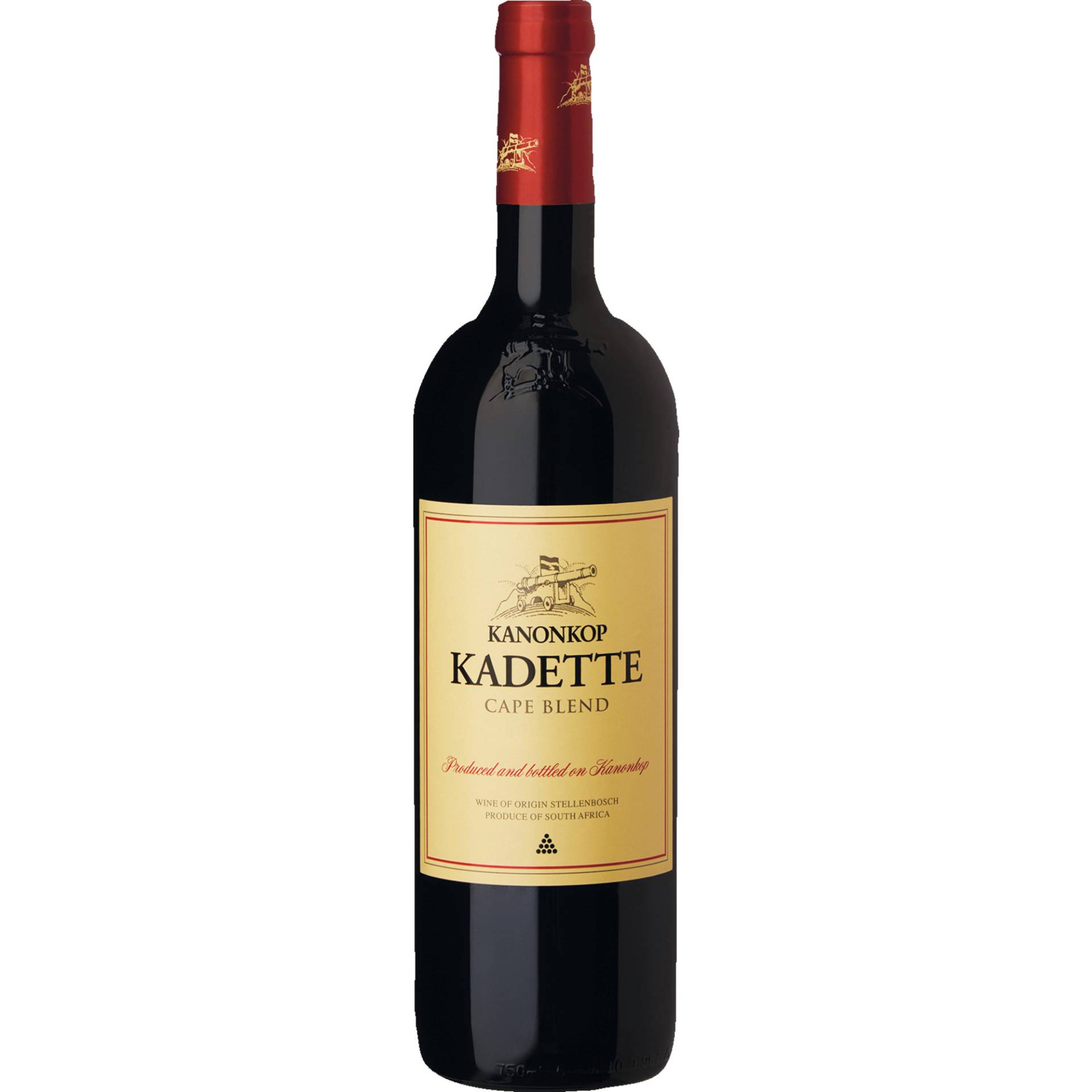 Kanonkop Kadette Cape Blend, WO Stellenbosch, Western Cape, 2022, Rotwein Kanonkop Kadette Cape Blend, WO Stellenbosch, Western Cape, 2022, Rotwein von Weinland Ariane Abayan GmbH,20251,Hamburg,Deutschland