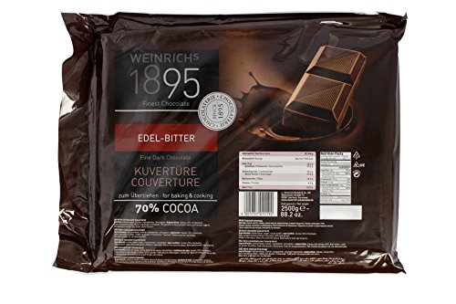 Weinrich Kuvertüre edelbitter, 2,5-kg-Packung Weinrich Kuvertüre edelbitter, 2,5-kg-Packung von Weinrich
