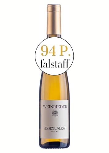 Weinrieder | Beerenauslese | Riesling | Ried Dornleiten | diese Köstlichkeit betört mit einem verlockenden Duft nach Pfirsich, Marille und Ananas | 94 Punkte bei Falstaff von Weinrieder