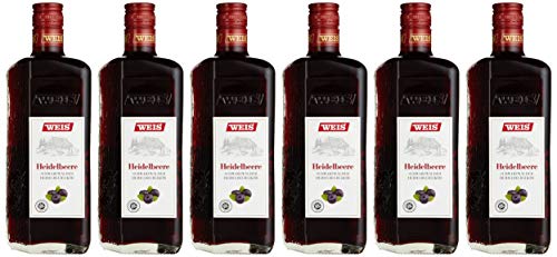 Weis Heidelbeerlikör (6 x 0.5 l) von Weis