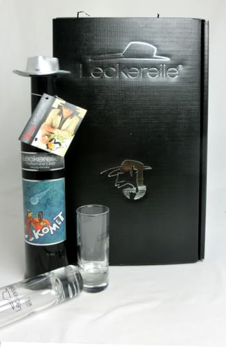 Leckerelle® Geschenkkarton "Komet" 350ml mit 2 Gläsern von Weisenbach