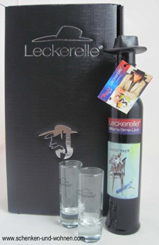 Leckerelle Geschenkkarton"Vordenker" 350ml mit 2 Gläser von Weisenbach