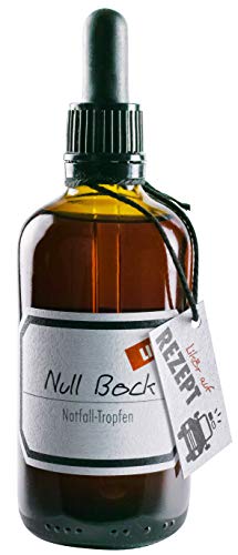 Weisenbach - Notfall-Tropfen - Motiv: Null Bock - Kräuterlikör 30% vol. von Weisenbach