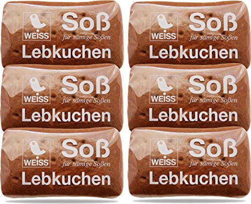 Weiss Soß Lebkuchen für sämige Soßen 6 x 40 gr. von Weiss