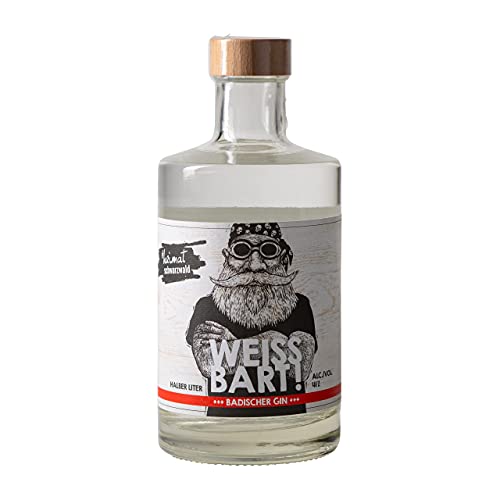 WEISSBART! Badischer Gin - 41% Vol. (1 x 0.5 l) WEISSBART! Badischer Gin - 41% Vol. (1 x 0.5 l) von Weissbart