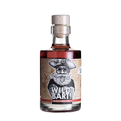 Wildbart! Rum - Rum aus dem Schwarzwald - Der wahre Rum Badens - 41% Vol. (1 x 0.2 l) von Weissbart