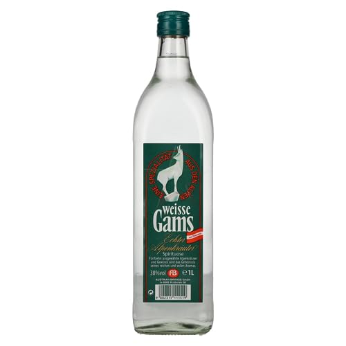 Weisse Gams Echter Alpenkräuter 38,00% 1,00 lt. Weisse Gams Echter Alpenkräuter 38,00% 1,00 lt. von Weisse Gams