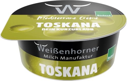 Weißenhorner Milch Manufaktur Bioland FrischeCreme Toskana (6 x 125 gr) von Weißenhorner Milch Manufak