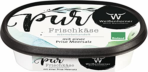 Weißenhorner Milch Manufaktur Bioland Frischkäse PUR (6 x 150 gr) von Weißenhorner Milch Manufak