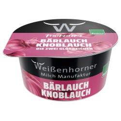 Frischcreme mit Bärlauch & Knoblauch von Weißenhorner Milch Manufaktur