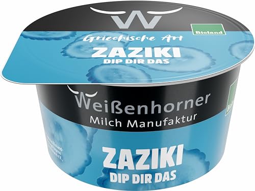 Weißenhorner Milch Manufaktur Bioland Zaziki (6 x 175 gr) von Weißenhorner Milch Manufaktur