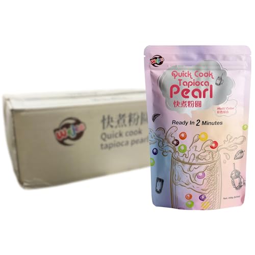 WEJEE - Schnellkoch Tapioka-Perlen Farbe - Multipack (20 X 250 GR) von Wejee