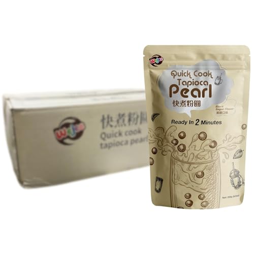 WEJEE - Schnellkoch Tapioka-Perlen Taro - Multipack (20 X 250 GR) von Wejee
