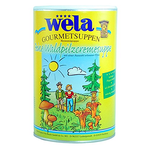 Feine Waldpilzcremesuppe Gourmet - wela Feine Waldpilzcremesuppe Gourmet - wela von Wela
