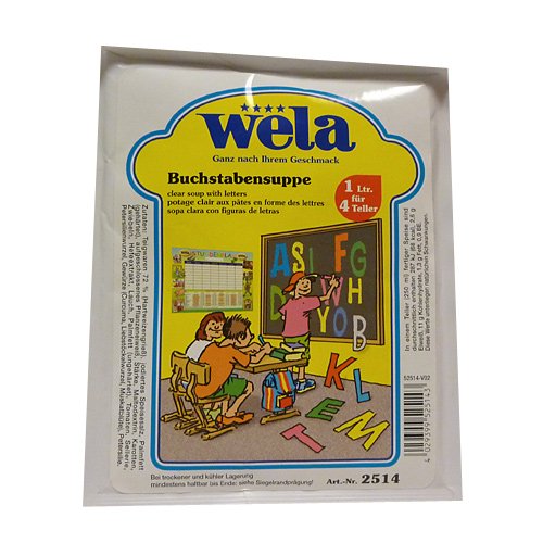Kare Suppe mit Buchstaben-Nudeln Kare Suppe mit Buchstaben-Nudeln von Wela