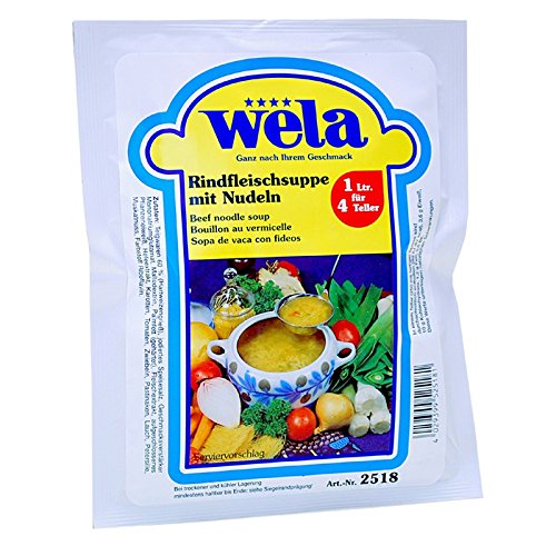 Rindfleischsuppe mit Nudeln Rindfleischsuppe mit Nudeln von Wela