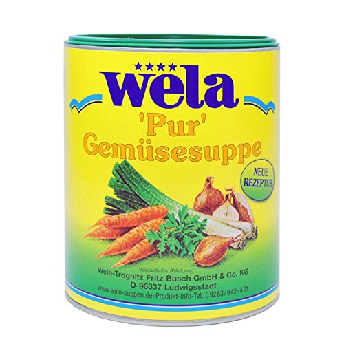 Gemüsesuppe 'Pur' von wela 1/1 Dose Gemüsesuppe 'Pur' von wela 1/1 Dose von Wela