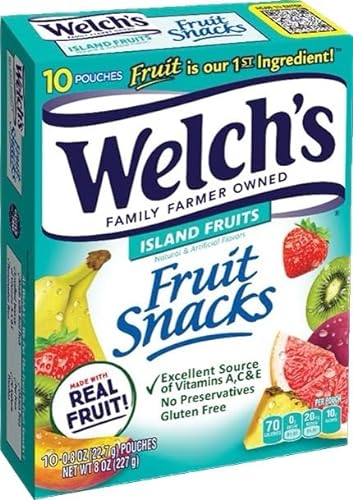 Welchs Fruit Snacks Island Fruit 2 x 227 g von Welch's