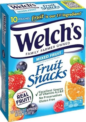 Welchs Obst-Snacks, gemischte Früchte, 2 x 227 g Welchs Obst-Snacks, gemischte Früchte, 2 x 227 g von Welch's