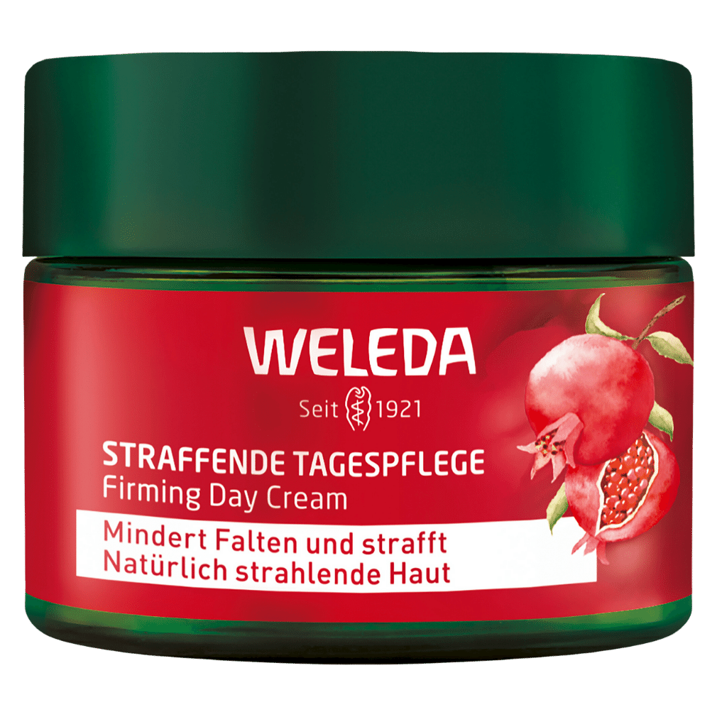 Bio Straffende Tagespflege Granatapfel & Maca-Peptide Bio Straffende Tagespflege Granatapfel & Maca-Peptide von Weleda