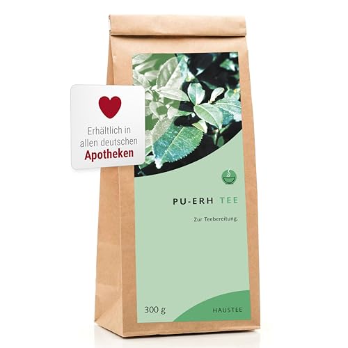 Weltecke Pu-Erh-Tee lose 300 g | Roter Tee in Deutschland hergestellt & kontrolliert | Würzig-aromatischer Tee | Frisch abgefüllt, direkt geliefert | Offener Tee mit Koffein von Weltecke