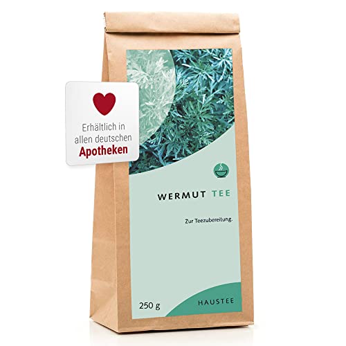 Weltecke Wermut-Tee lose 250 g | Arzneibuch-Qualität in Deutschland kontrolliert & hergestellt | Herb-bitterer Wermutkraut-Tee | Frisch abgefüllt, direkt geliefert | Intensiver Beifuß-Tee von Weltecke