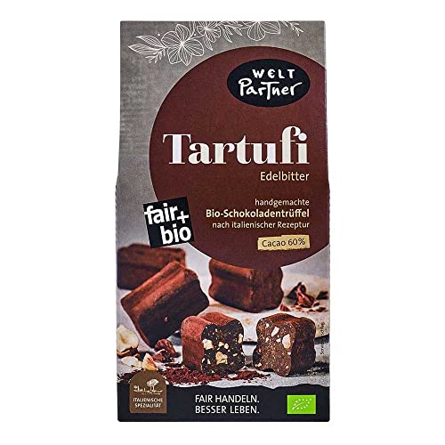 WELTPARTNER Tartufi, Edelbitter, Cacao 60%, 125g (1) (1) von Weltpartner