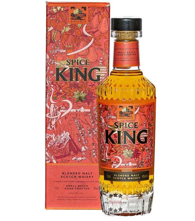 Wemyss Malts Spice King Blended Malt Whisky (46 % Vol., 0,7 Liter) von Wemyss Malts