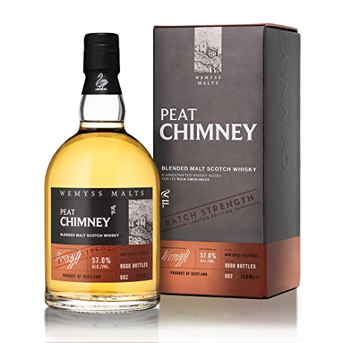 Wemyss Malts Peat Chimney Scotch Whisky Batch Strength Whiskey 0,7 L Blended Malt Scotch Batch 002 von Wemyss Malts