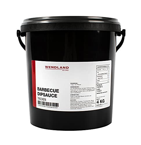 Wendland Barbecue Dipsauce, 4 kg Fixprodukt zur Zubereitung von 6 Liter Grillsauce von Wendland Spice & Food