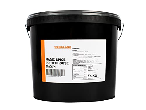 Wendland Magic Spice Porterhouse, 15 kg Würzmischung, Gastronomie-Qualität für Zuhause Wendland Magic Spice Porterhouse, 15 kg Würzmischung, Gastronomie-Qualität für Zuhause von Wendland Spice & Food