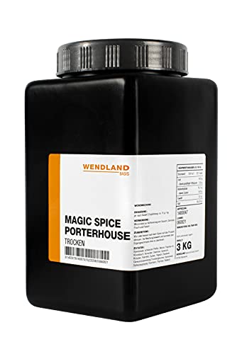 Wendland Magic Spice Porterhouse, 3 kg Würzmischung, Gastronomie-Qualität für Zuhause von Wendland Spice & Food