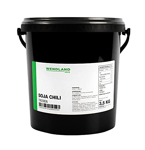 Wendland Soja Chili, 3,5 kg Fixprodukt vegan zur Zubereitung von 17 Liter Chili sin carne von Wendland Spice & Food