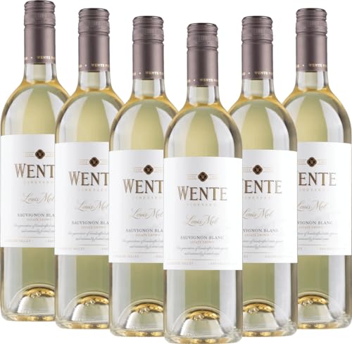 Louis Mel Sauvignon Blanc Wente Vineyards Weißwein 6 x 0,75l VINELLO - 6 x Weinpaket inkl. kostenlosem VINELLO.weinausgießer von Wente Vineyards