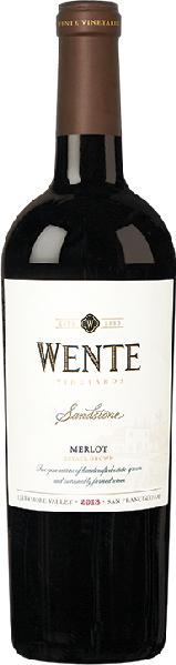 Wente Sandstone Merlot Livermore Valley Jg. 2018 20 Monate im Holzfass gereift von Wente