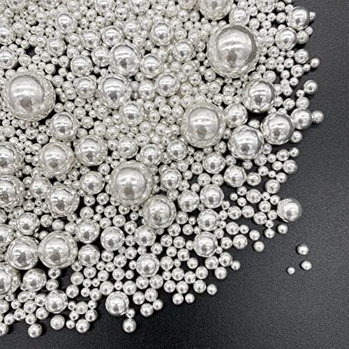 Weraru Essbare Silberperle Zuckerstreusel Süßigkeiten Mischgröße Backen essbare Kuchendekorationen Cupcake Topper Keksdekoration Feiern Hochzeit Dusche Party Weihnachten Supplies 120 g Weraru Essbare Silberperle Zuckerstreusel Süßigkeiten Mischgröße Backen essbare Kuchendekorationen Cupcake Topper Keksdekoration Feiern Hochzeit Dusche Party Weihnachten Supplies 120 g von Weraru