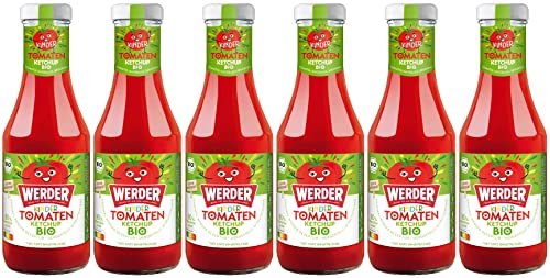 Werder BIO Kinder Tomaten Ketchup 6x450ml von Werder