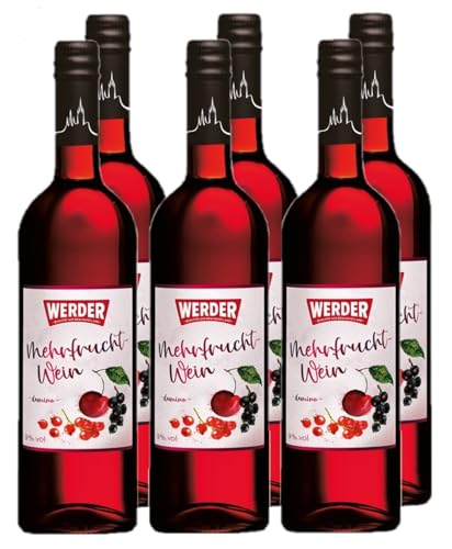Werder Mehrfrucht Wein (6 x 0.75 l) von Werder