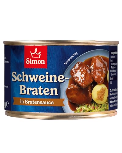 SIMON Schweinebraten in klassischer Bratensauce 400g SIMON Schweinebraten in klassischer Bratensauce 400g von SIMON